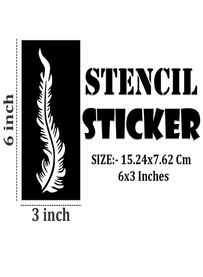 Komstec User-Friendly Mehndi Stencil Sticker Pack for All Skill Levels For Kids & Adults Both Sticker - Image 4